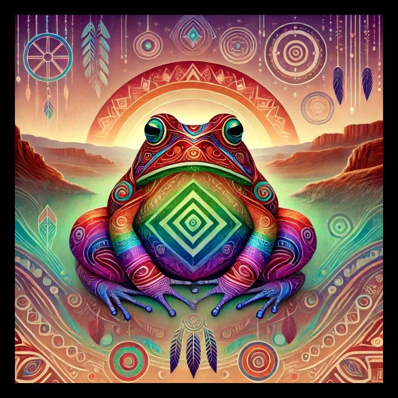 Krafttier Frosch