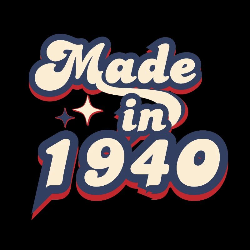 Made in 1940 retro