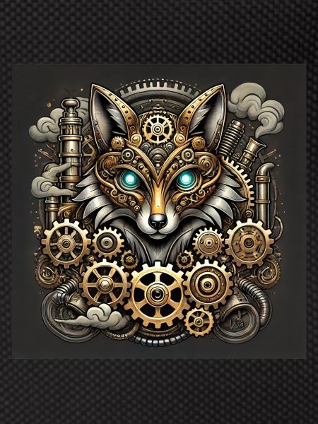 Steampunk Fox Sentinel