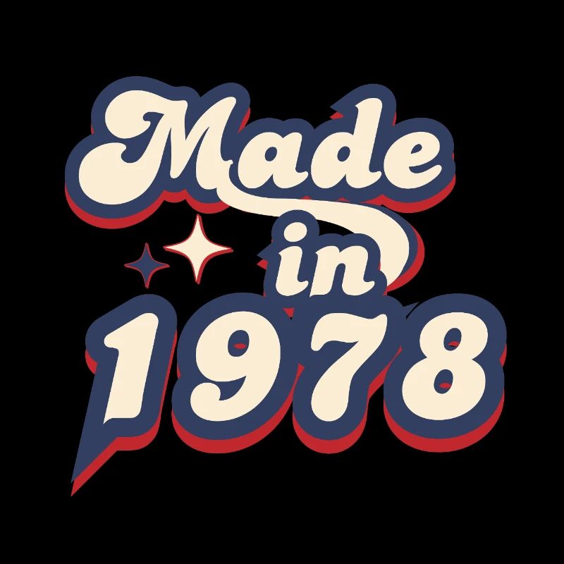 Made in 1978 retro