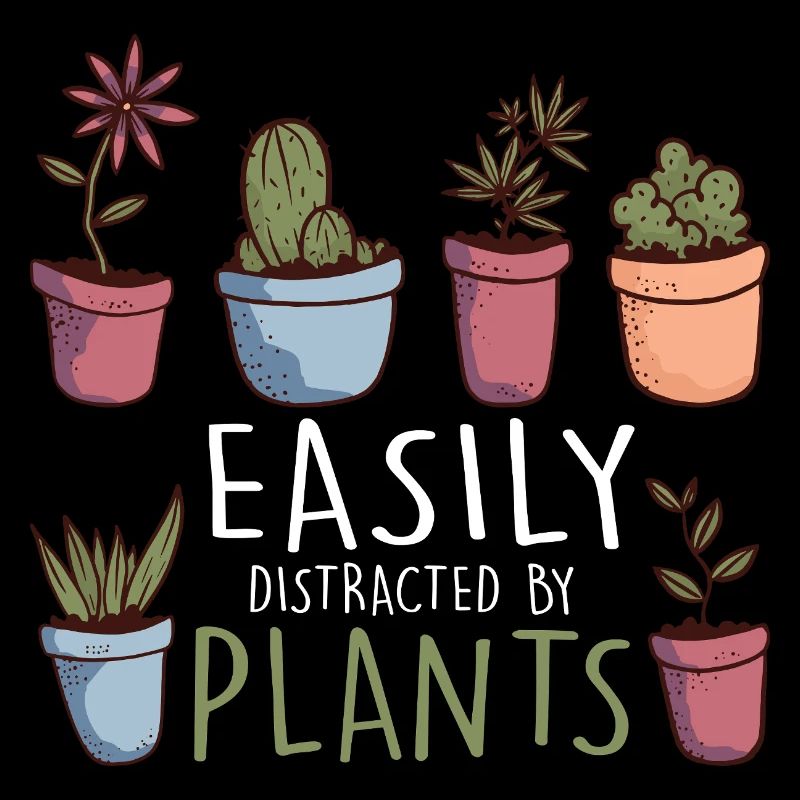 Easily Distracted By Plants Gardening Botanical