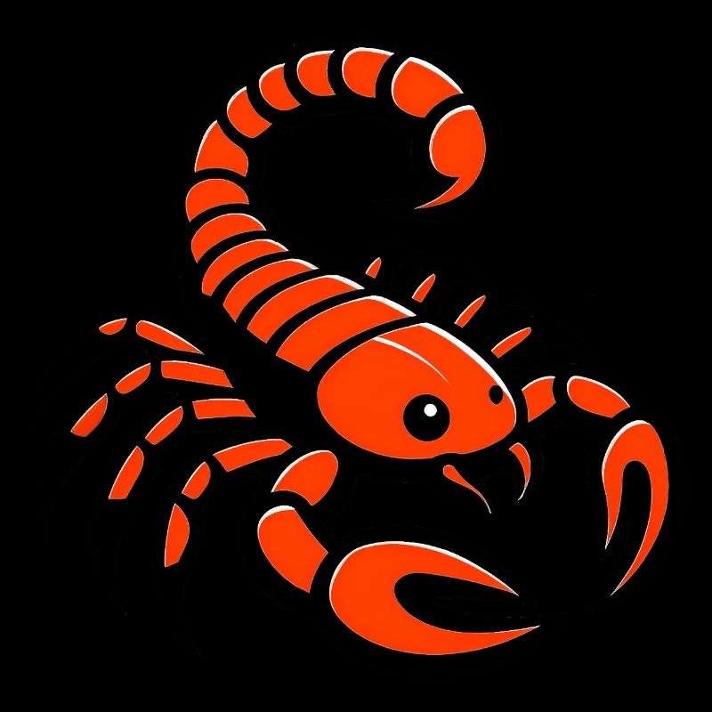 Feuriger Skorpion