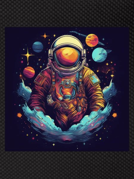 Astronaut in space