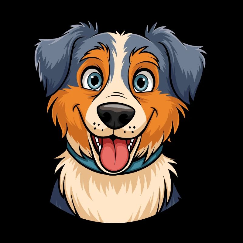 Australian Shepherd Portrait