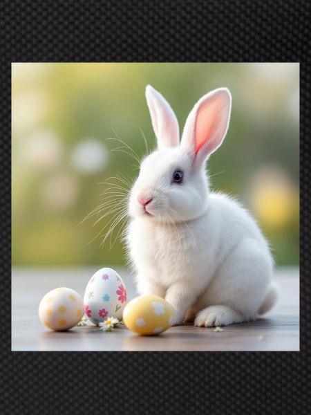 White Hare Easter