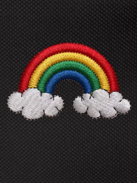 Rainbow Embroidered