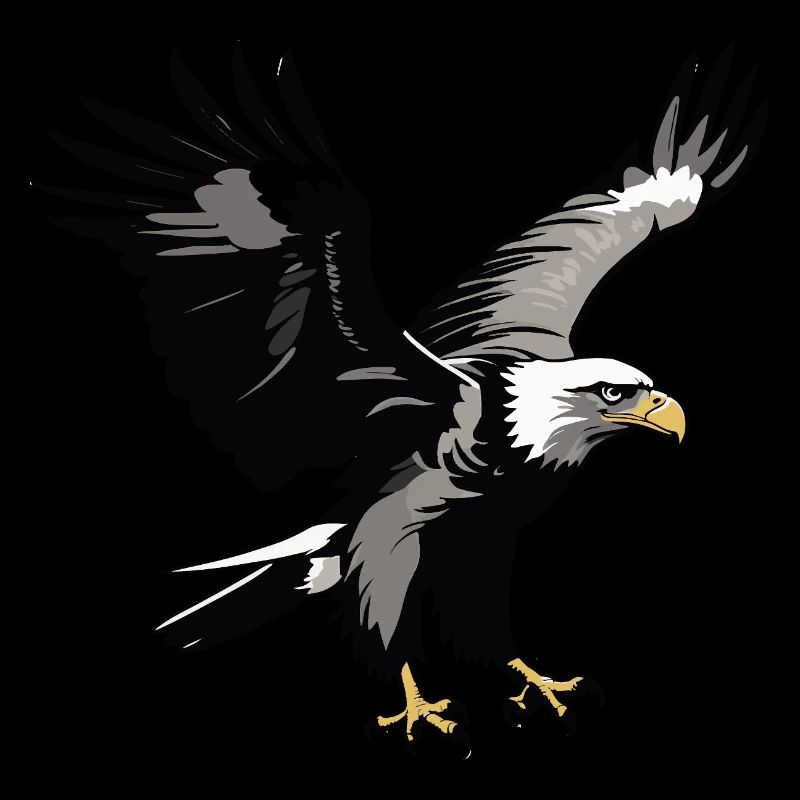 Eagle - Cute Bird Sticker