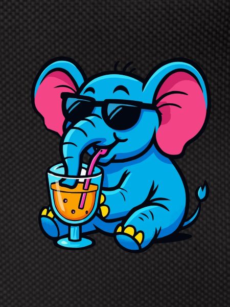 Elephant Comic Cocktail