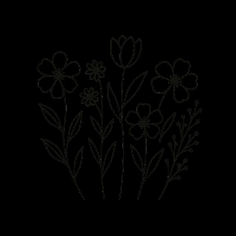 Graphique floral