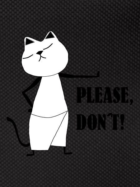 Nekochan Antonio Please, don't!