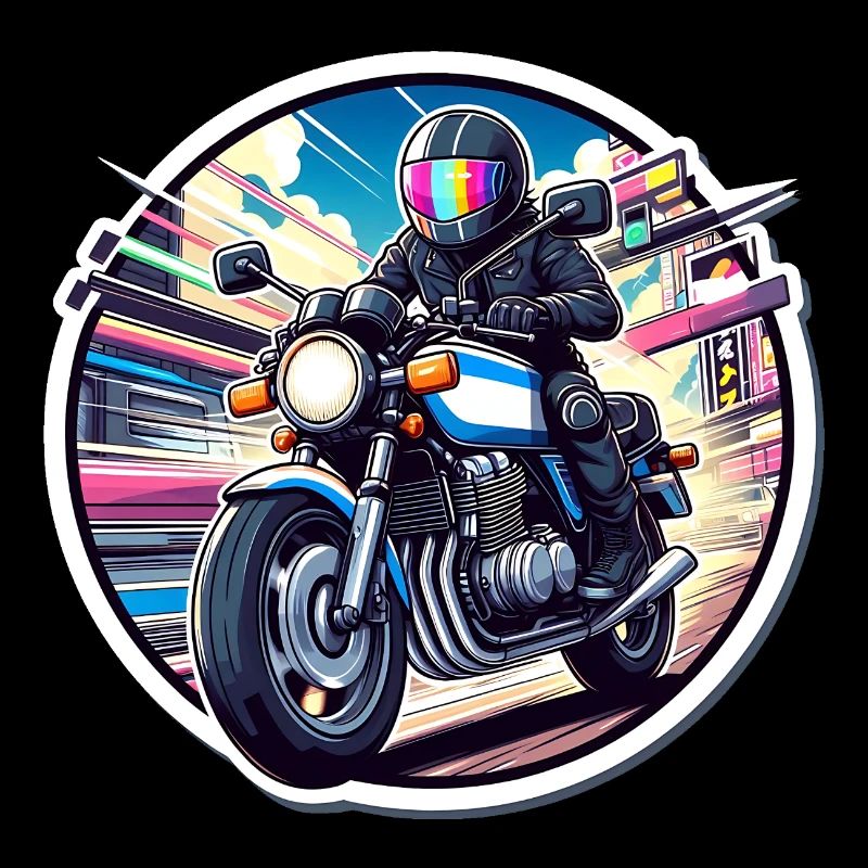 Oldschool Stickerstyle