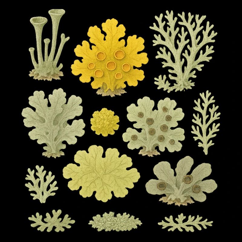 Lichen lichen moss - lichen - Nature