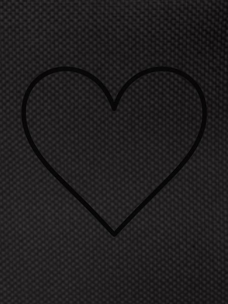 Basic heart black