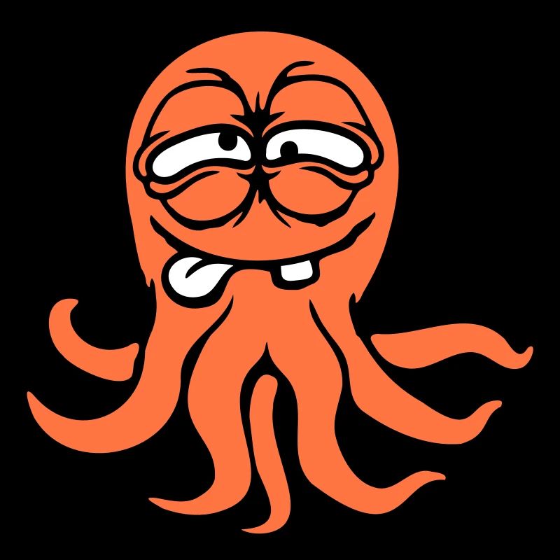 Octopus Octopus Octopus Squid Cephalopod Funny Silly