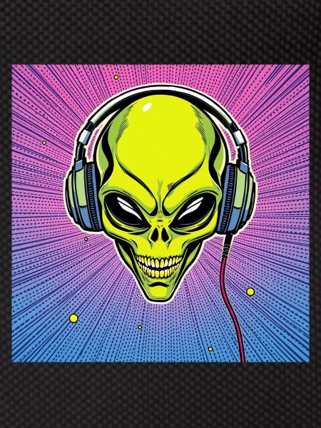 Casque Alien Skull