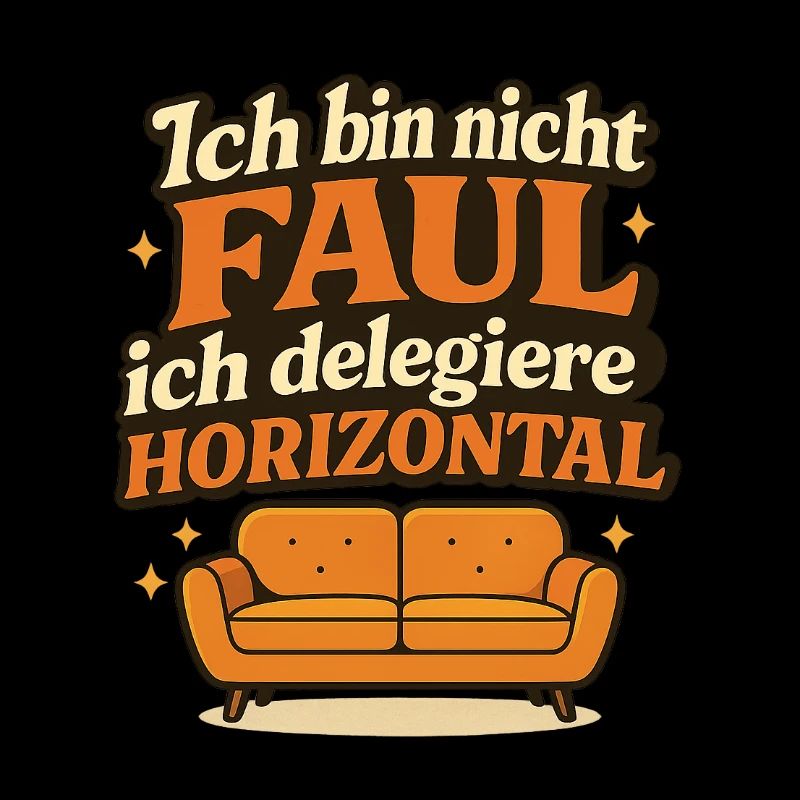 Ich bin nicht faul, ich delegiere horizontal