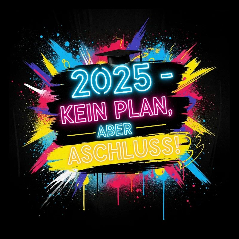 Stylisches Abschluss 2025 Design – Perfekt