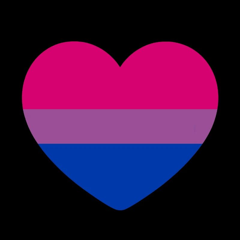 Coeur à deux drapeaux