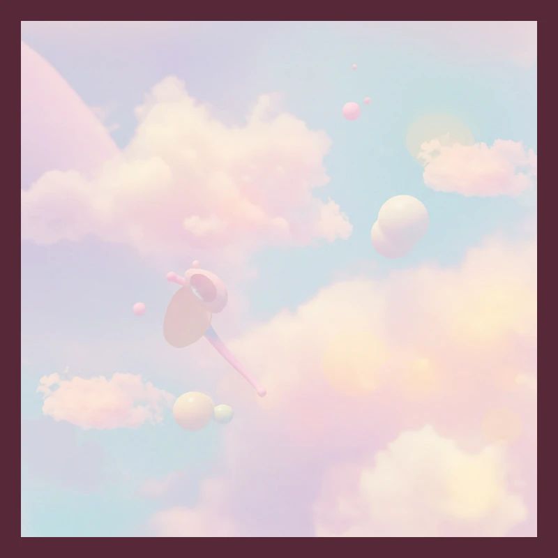 Ciel pastel rêveur