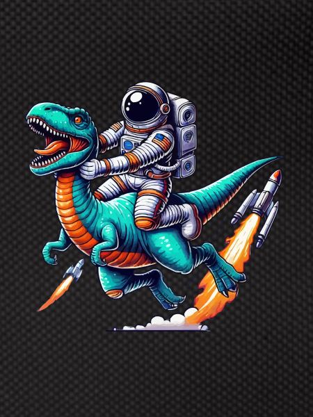Astronaut Dinosaur