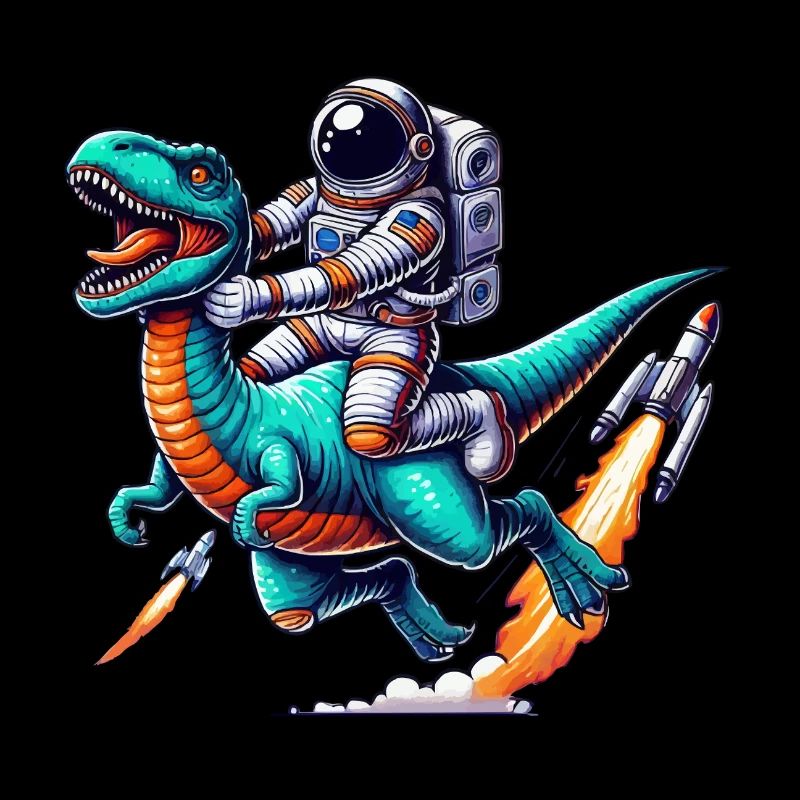 astronaut dinosaurier