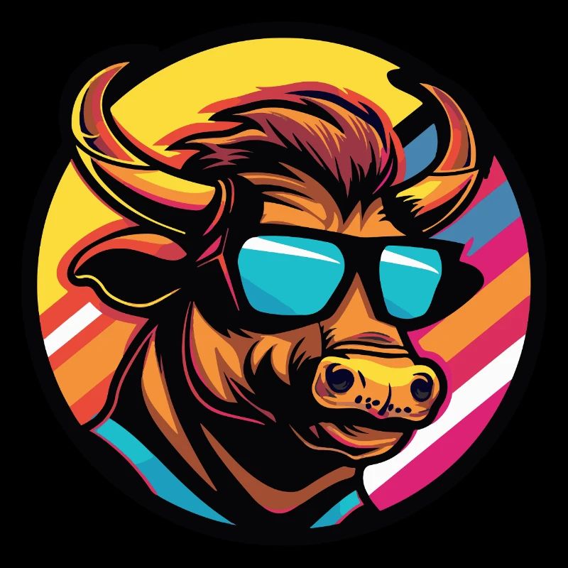 Taurus Comic Cool Bull