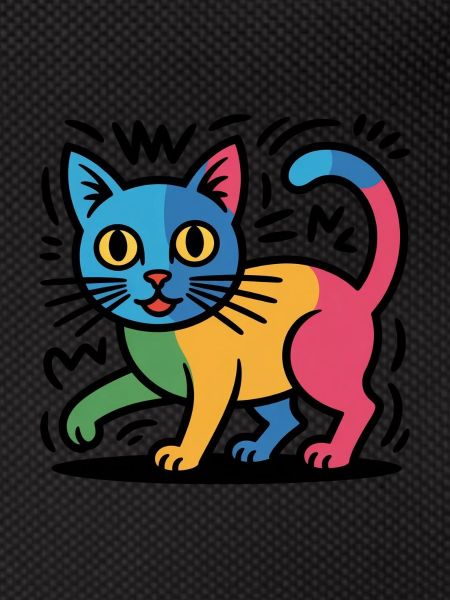 Street Art Cat
