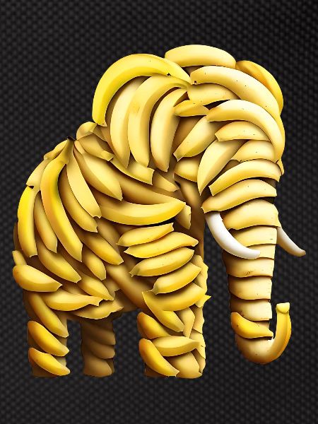 Éléphant bananier