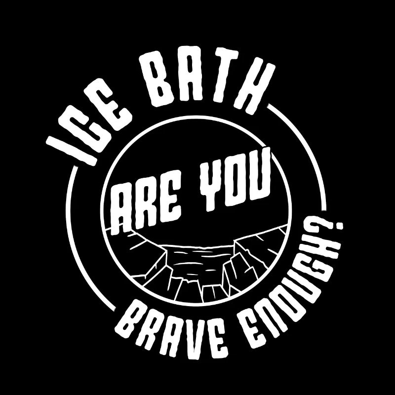 Bain glacé à l’eau glacée Êtes-vous assez courageux idée cadeau