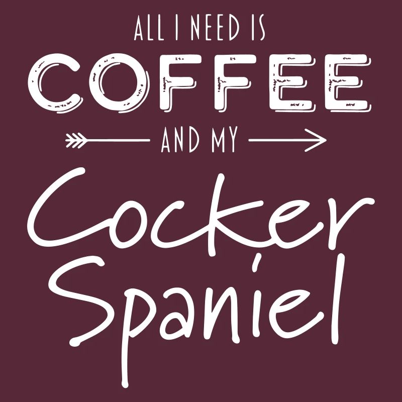 Kaffee Cocker Spaniel Hund Geschenkidee