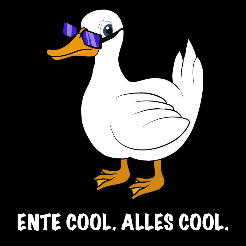 Ente cool Spruch
