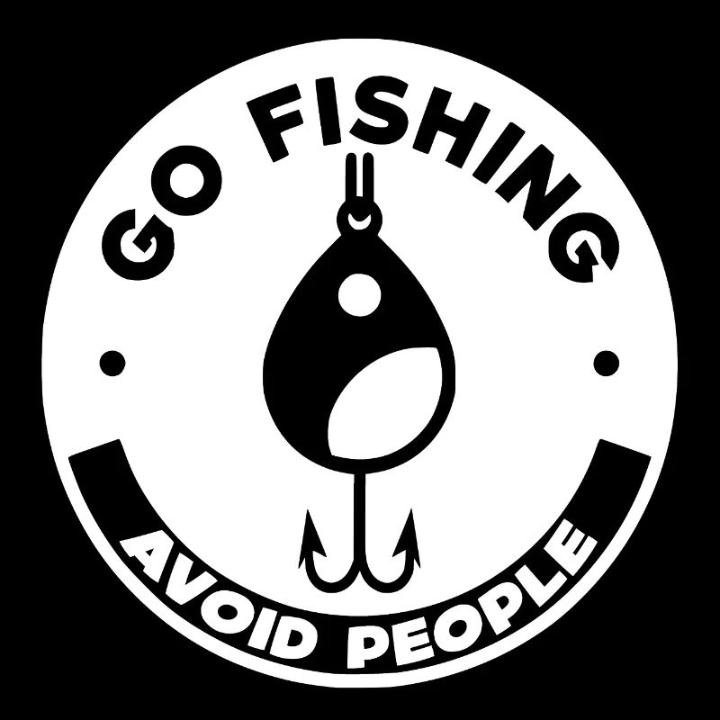 Go fishing, avoid people, rest by the water