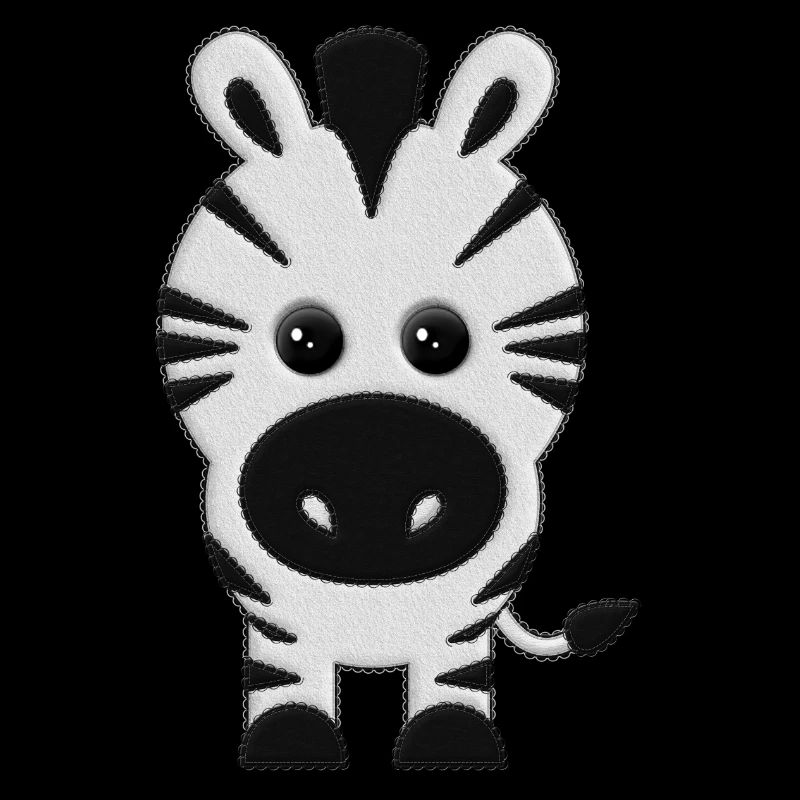 Stuffed zebra