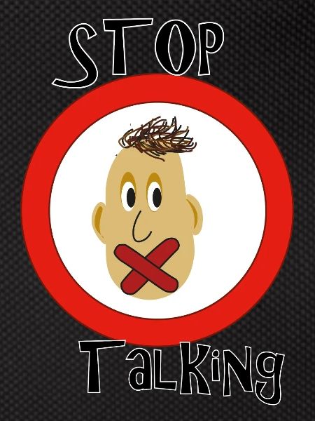 Stop talking