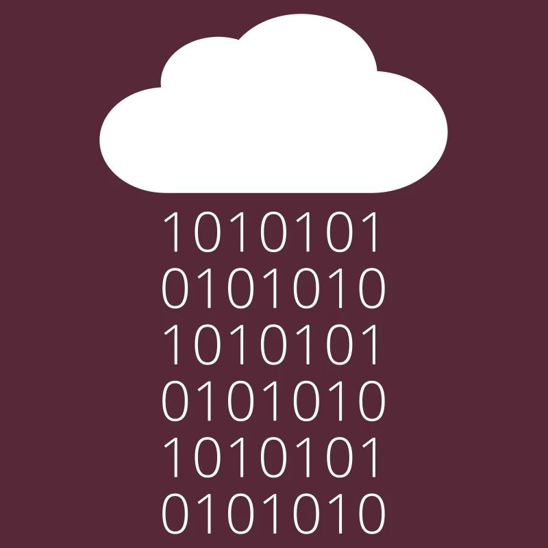 Cloud Data Rain Binary
