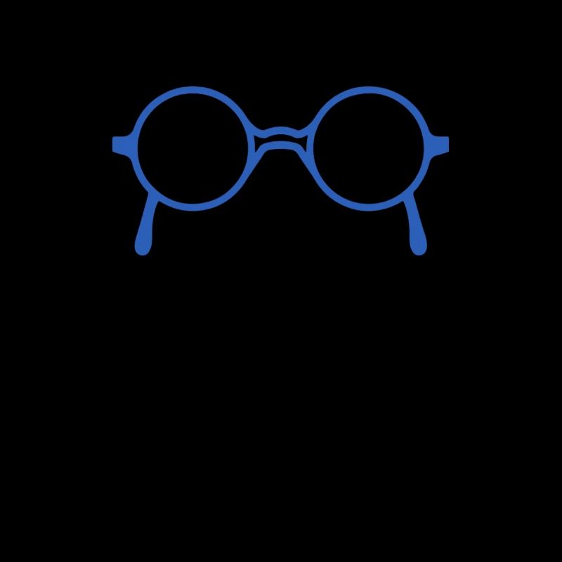 Blaue Brille