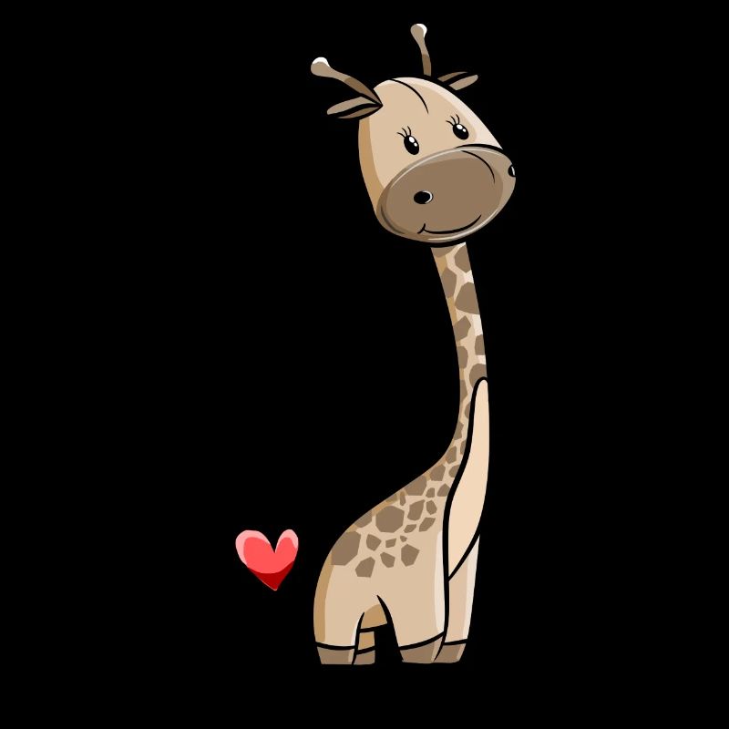 Giraffe Mädchen