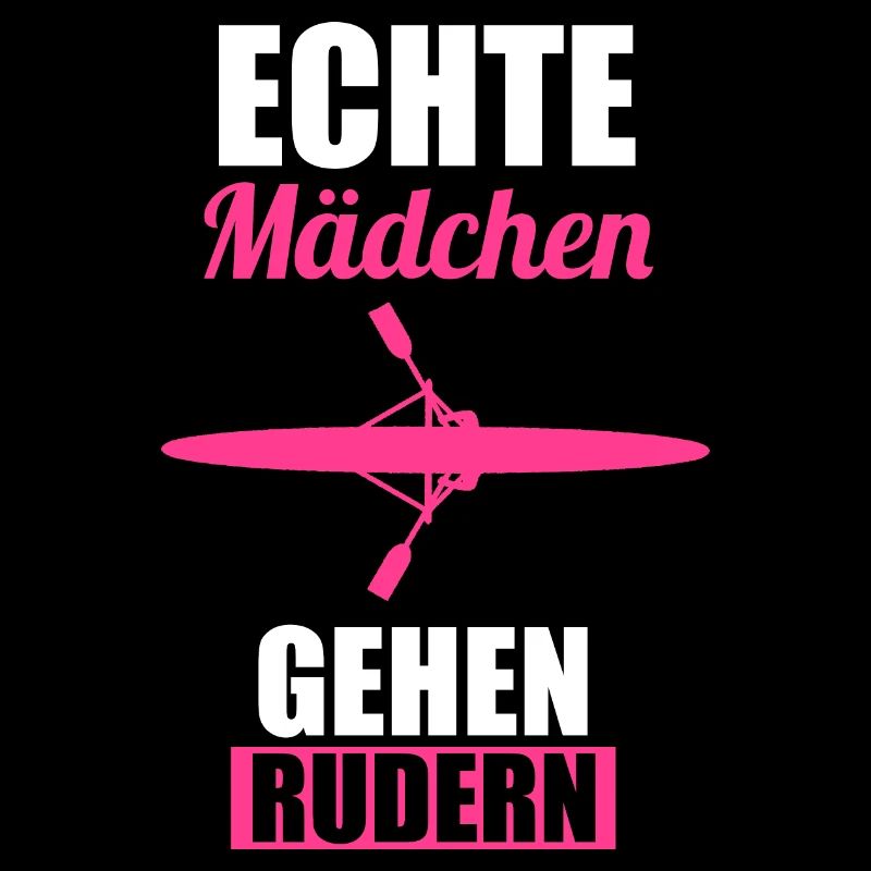 Rudern Mädchen Ruderer Ruder Geschenk
