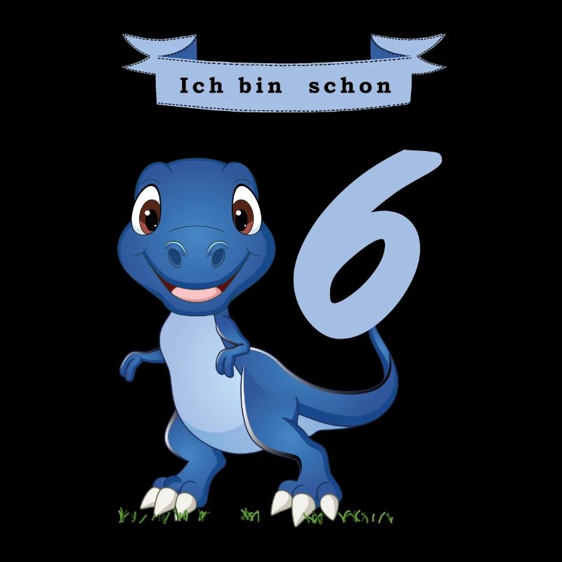 Süßer Dino zum 6. Geburtstag