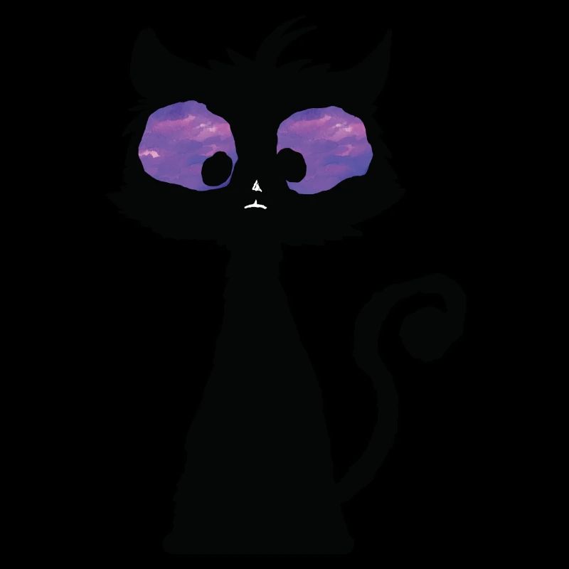 Chat psychédélique