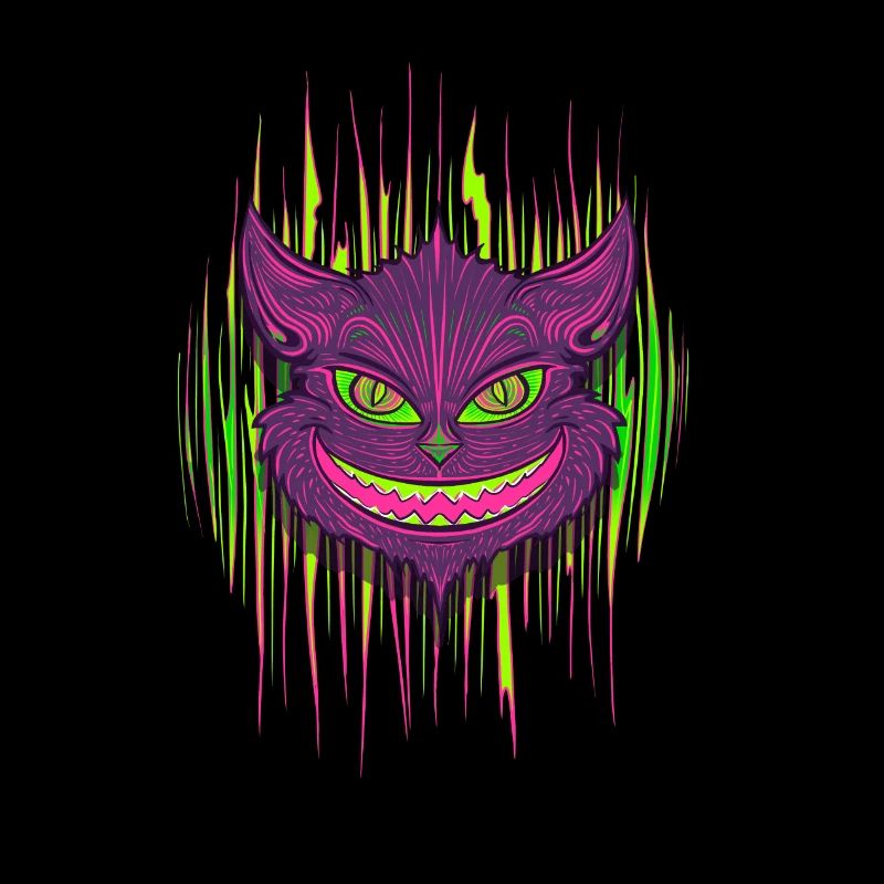 Böse Katze