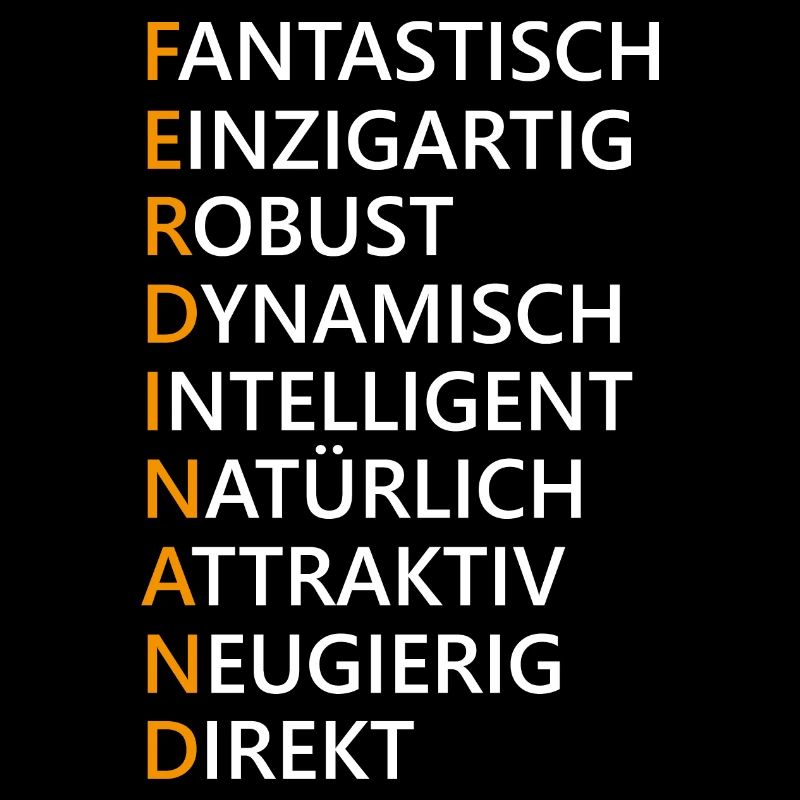 Ferdinand Name Geschenk