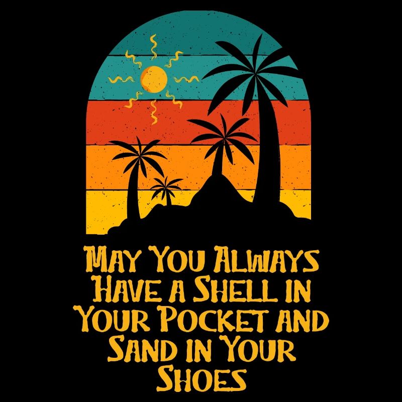 Coquille dans le sable de poche dans les chaussures plage été océan