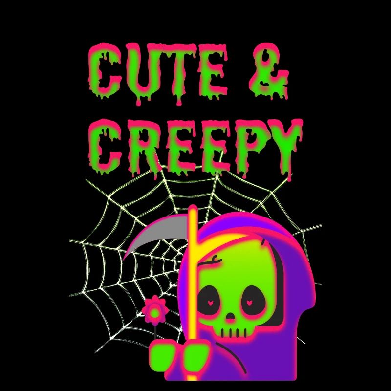 Drôle et mignon Halloween Design / Tshirt