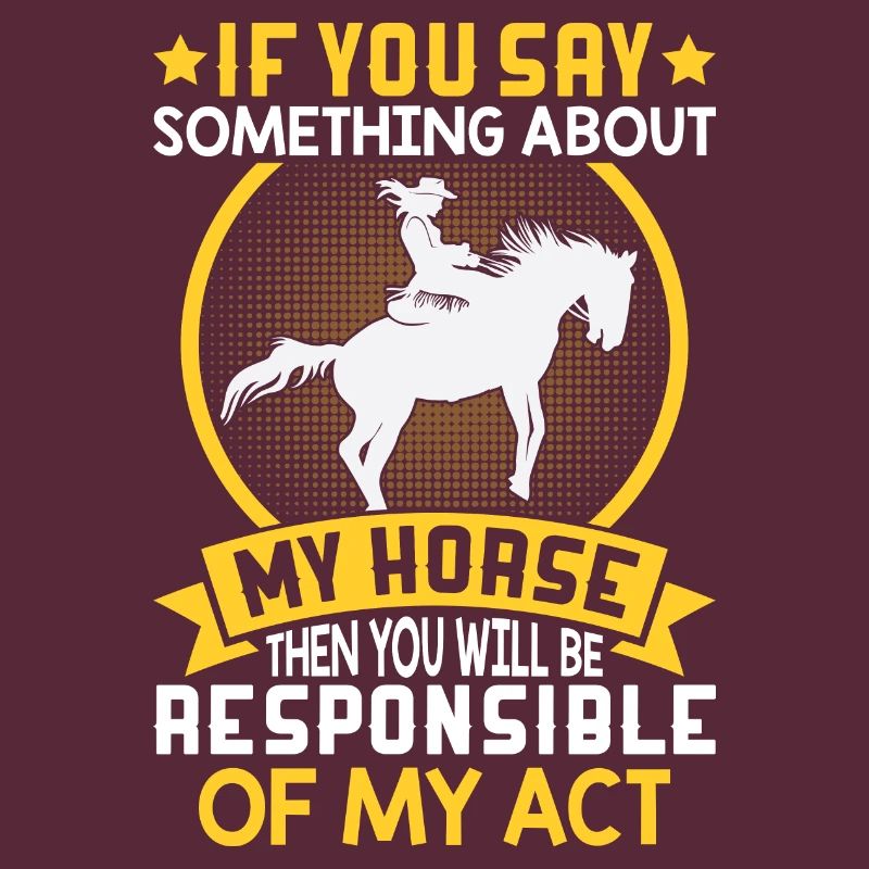 Si vous dites quelque chose à propos de mon cheval - Barrel