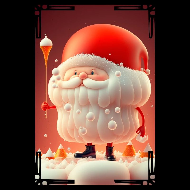 Gelee-Weihnachtsmann