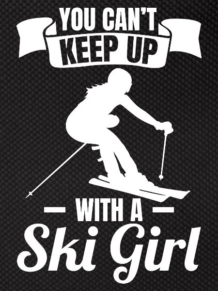 Ski Mädchen
