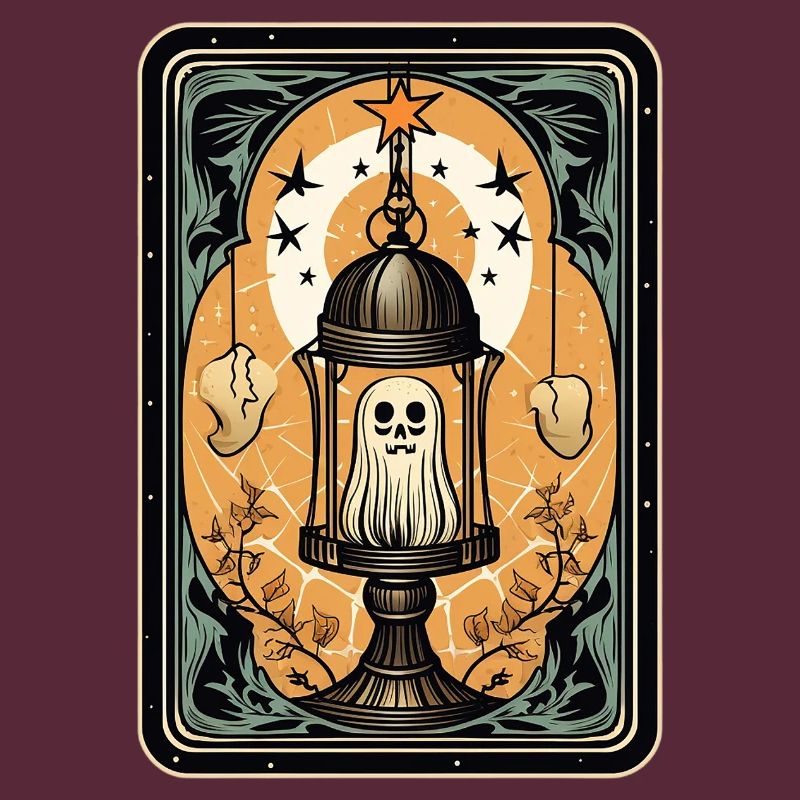Fantôme dans une cage Cage de Tarot