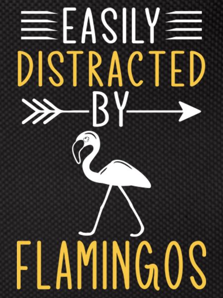 Easily Distracted By Flamingos
