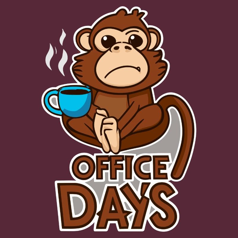 Grumpy Monkey Office-Days Geschenk